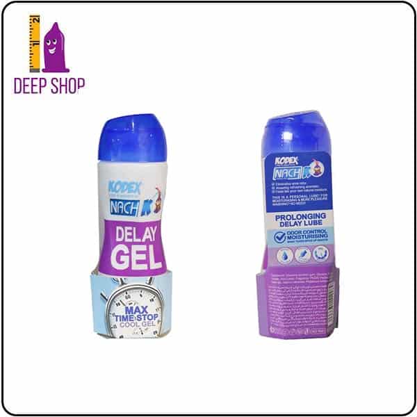 ژل روان کننده لوبریکانت تاخیری خنک کننده مدل Max Time - ژل تاخیری ناچ کدکس |‌ خنک کننده - Kodex Delay Gel