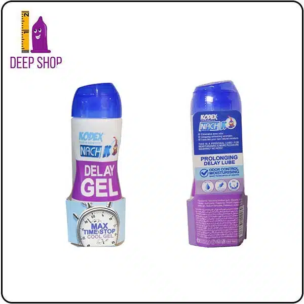 ژل روان کننده لوبریکانت تاخیری خنک کننده مدل Max Time - ژل تاخیری ناچ کدکس |‌ خنک کننده - Kodex Delay Gel