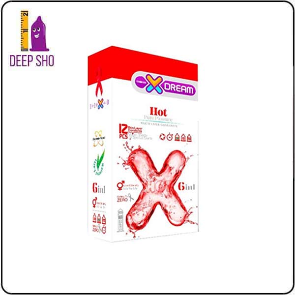 کاندوم هات ایکس دریم – XDREAM Hot Pure Pleasure Condom